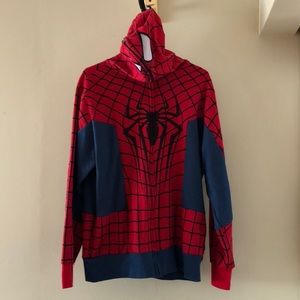 Spiderman men’s zip up hoodie